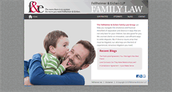 Desktop Screenshot of fellheimerfamilylaw.com